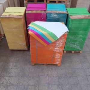 کاغذ کرافت روسی رنگ شده
